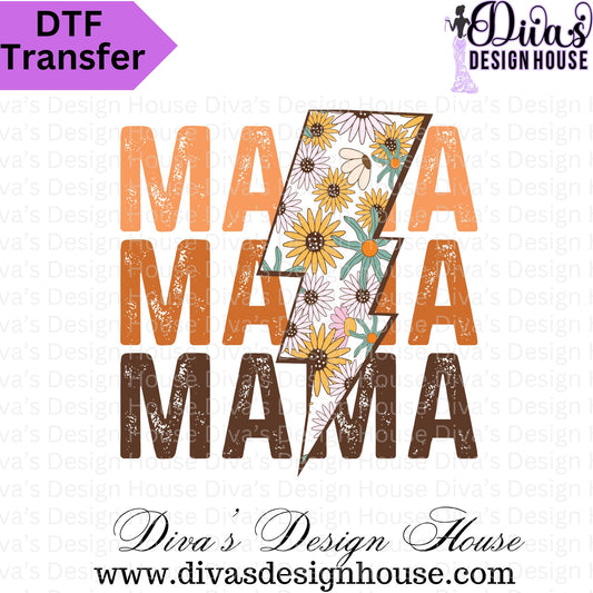 Mama Ready to Press DTF Transfers
