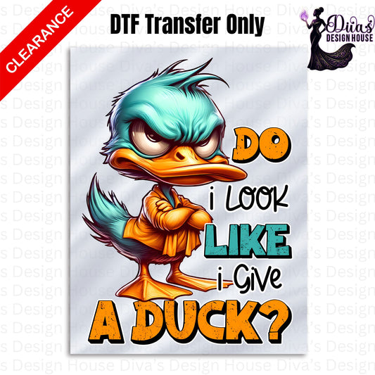 Give a Duck — DTF Transfer